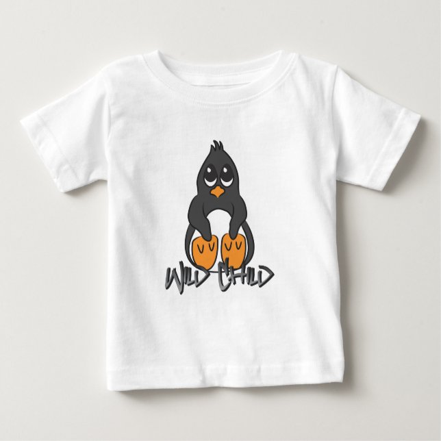 Penguin WC Baby T-Shirt (Front)