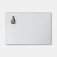 Penguin Wearing Hockey Gear Post-it Notes