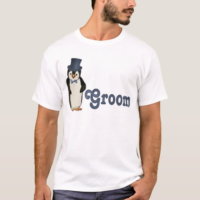 Penguin Wedding T-Shirt (Front)