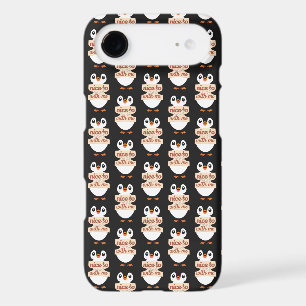 Penguin Welcome Sign: nice to meet with me iPhone 17 Air Case