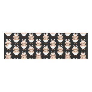 Penguin Welcome Sign: nice to meet with me Ruler