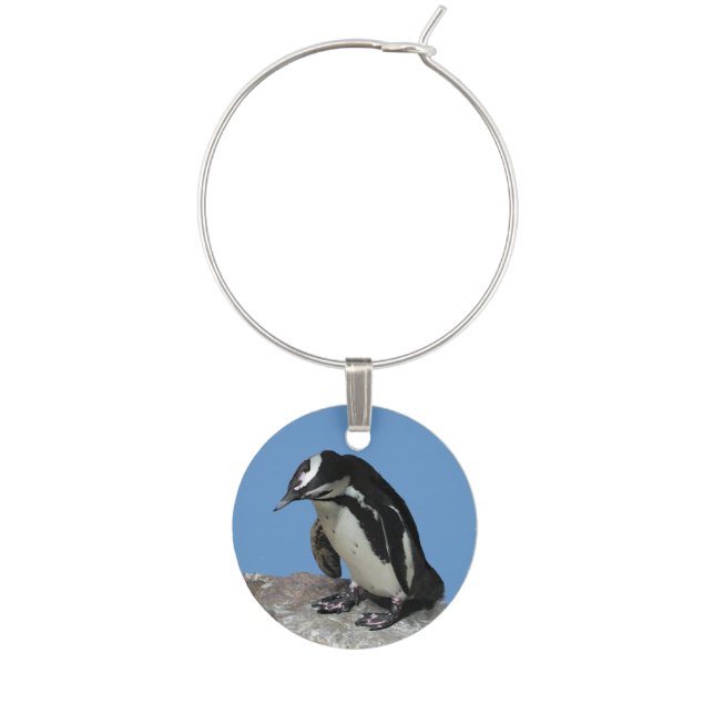 Penguin Wine Charm (Front)
