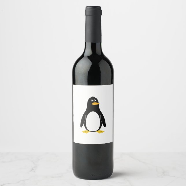 Penguin Wine Label (Front)