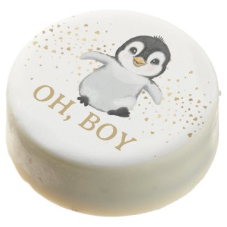 Penguin Winter Theme Baby Boy Shower