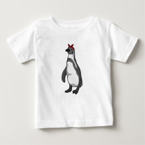 Penguin with Bandana Baby T_Shirt