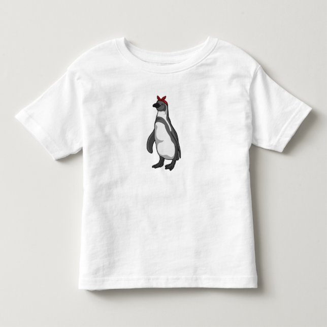 Penguin with Bandana Toddler T-shirt (Front)