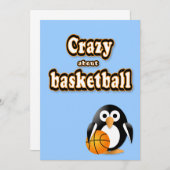 Penguin with basket-ball (Front/Back)