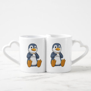 Penguin with Coffee Cup