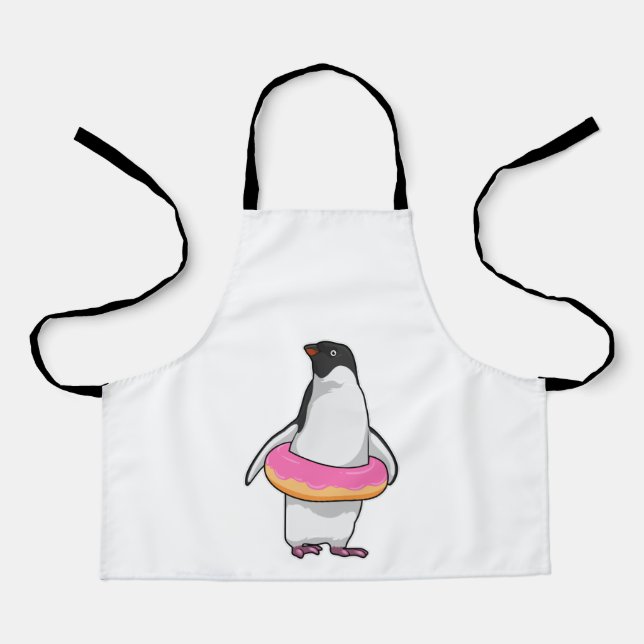 Penguin with Donut Apron (Front)