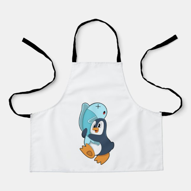 Penguin with Fish Apron (Front)