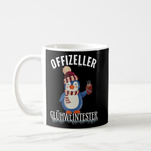 Penguin With Hat Official Mulled Wine Tester Winte Coffee Mug