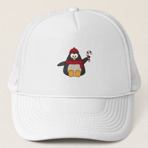 Penguin with Hat  Scarf