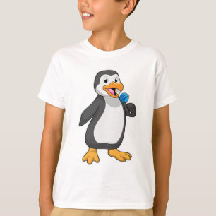 Penguin with Lollipop Sweets T-Shirt