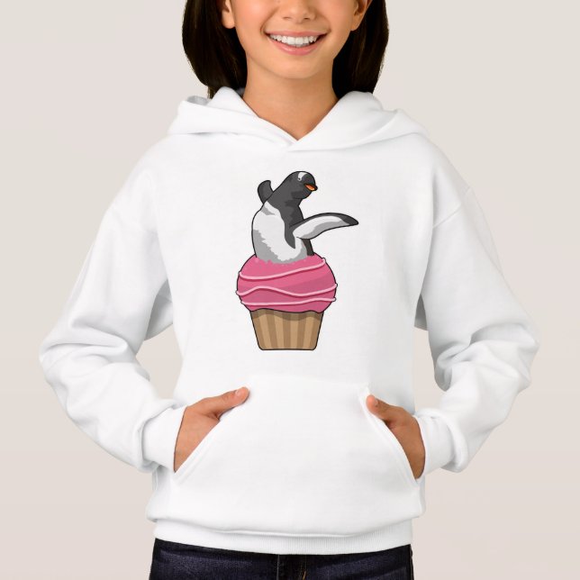Penguin with Muffin Hoodie (Front)