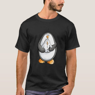 Penguin With Snowman Together Is Better T-Shirt
