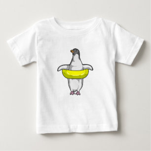 Penguin with Swim ring Baby T-Shirt