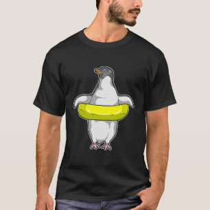 Penguin with Swim ring T-Shirt