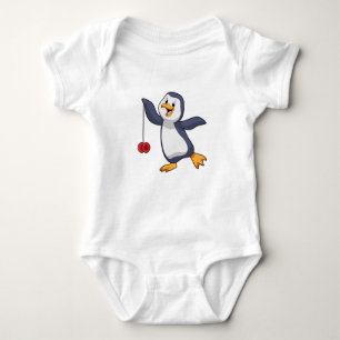 Penguin with Yo-Yo Baby Bodysuit