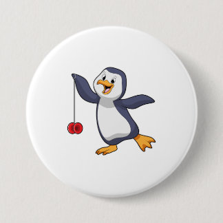 Penguin with Yo-Yo Button