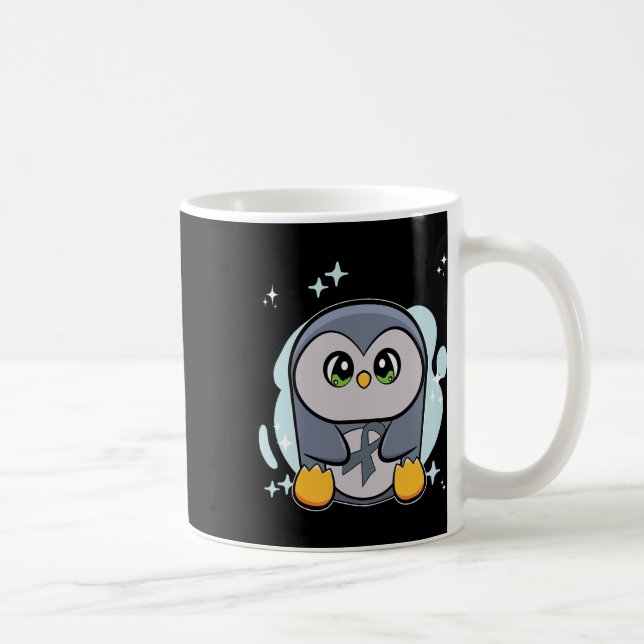 Penguin World Dyslexia Awareness  Coffee Mug (Right)
