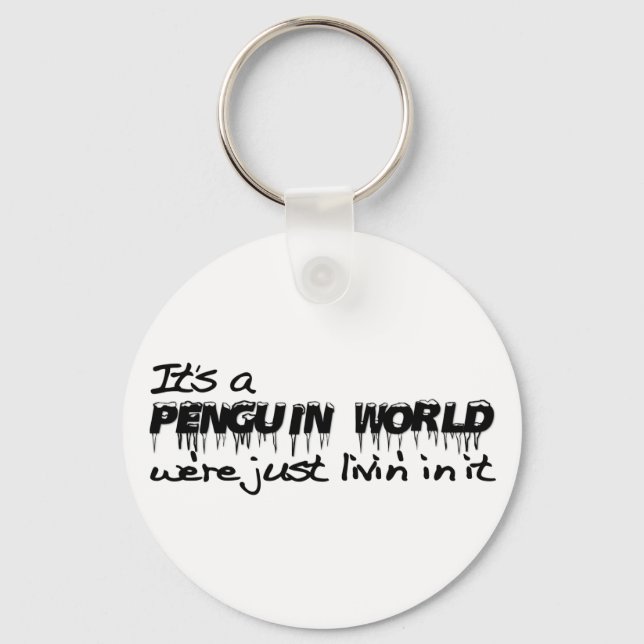 Penguin World Keychain (Front)