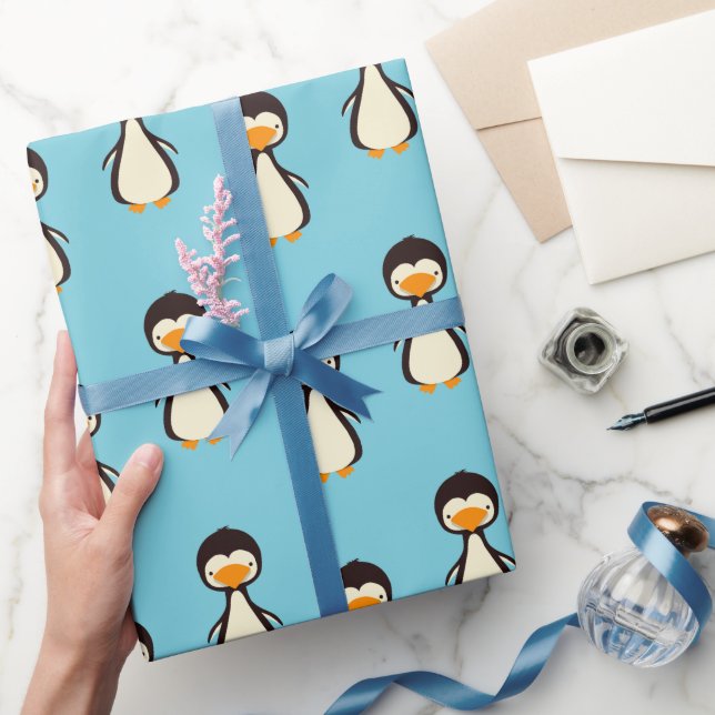 Penguin Wrapping Paper (Gifting)