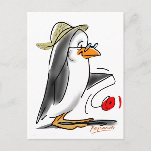 PeNgUiN YoYo Postcard