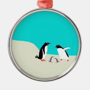 Penguine Family Ornament by LisaDHV at Zazzle