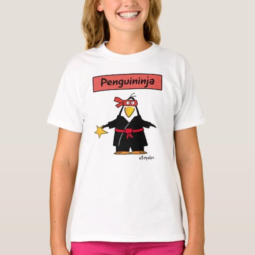 PENGUININJA penguin ninja by Sandra Boynton T_Shir T_Shirt