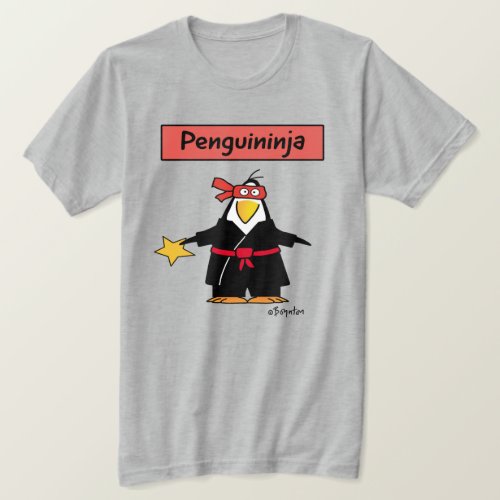 PENGUININJA penguin ninja by Sandra Boynton T_Shir T_Shirt