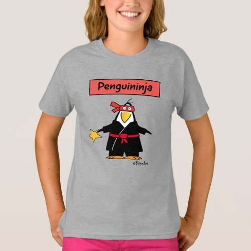 PENGUININJA penguin ninja by Sandra Boynton T_Shirt
