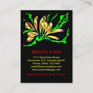 Penguinone Beauty Spa Salon Business Card