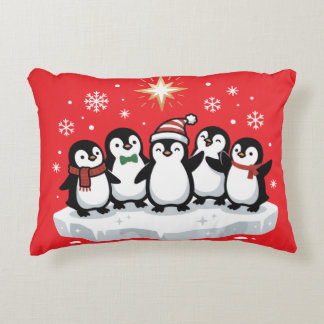 Penguins Accent Pillow