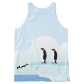 Penguins All-Over-Print Tank Top (Back)