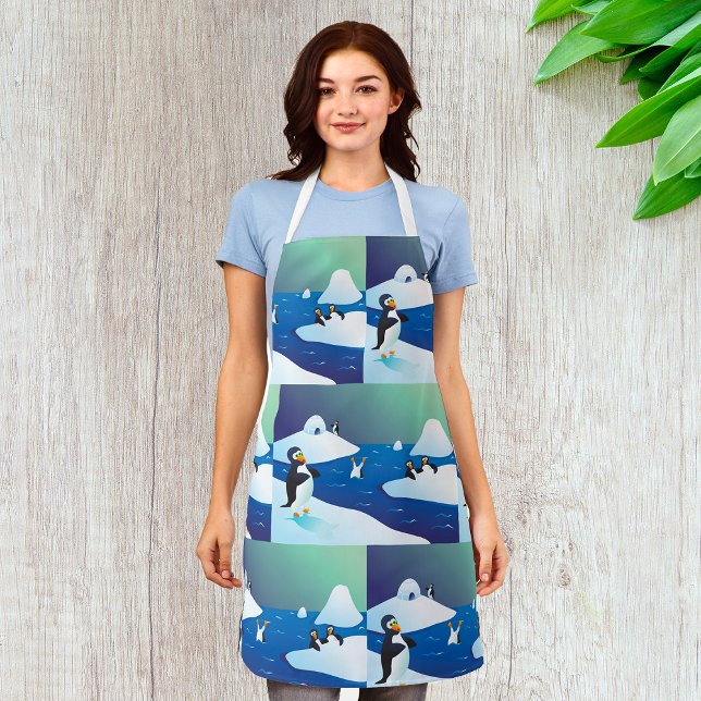 Penguins And Ice Apron (Creator Uploaded)