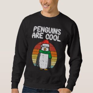 Penguins Are Cool  Animal Christmas Xmas Men Women Sweatshirt