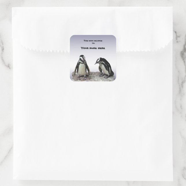 Penguins Bookplate (Bag)