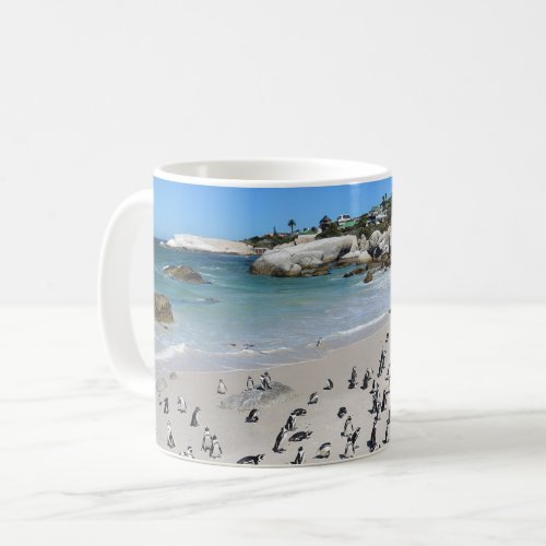 Penguins Boulders Beach  South Africa Coffee Mug