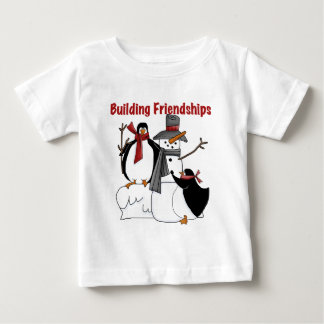 Penguins Building Friendship tshirts and Gifts