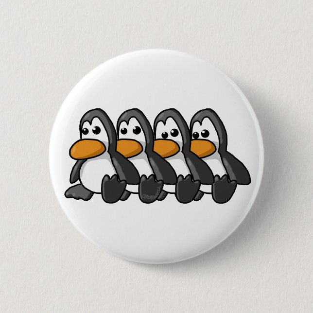 Penguins Button (Front)