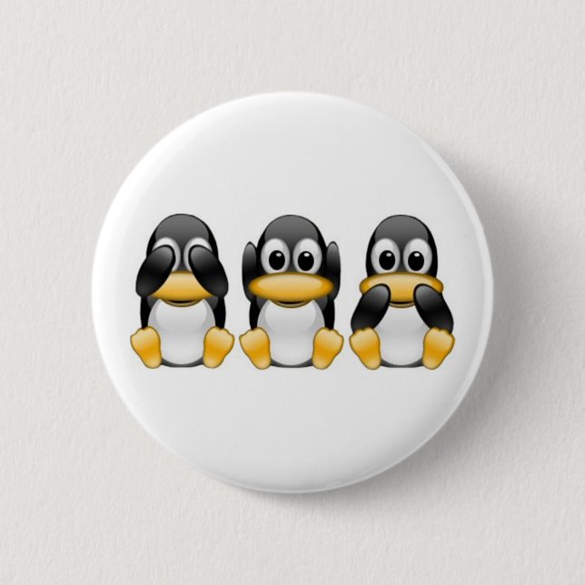 Penguins Button (Front)
