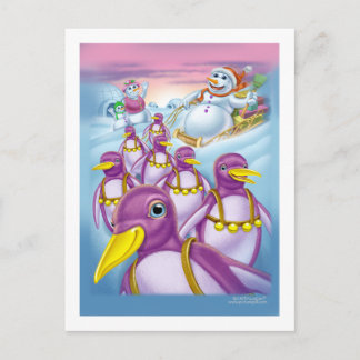 penguins_card postcard