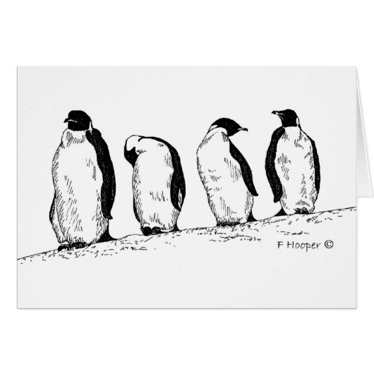 Penguins Cards (Front Horizontal)