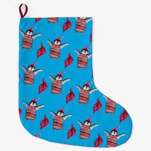Penguins Christmas Stocking