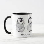 Penguins Custom Cute Mug<br><div class="desc">Cute penguins mug.</div>