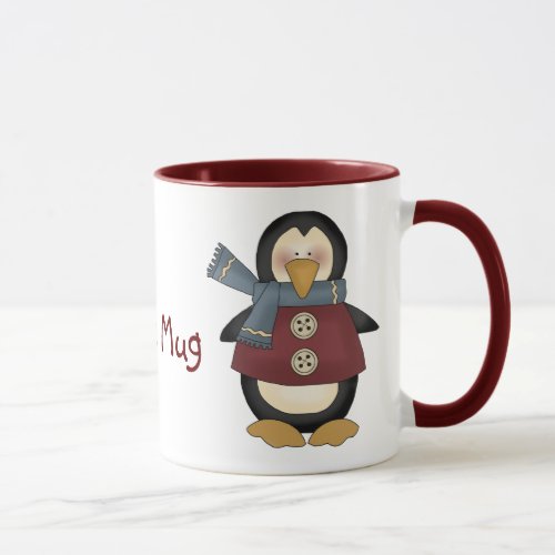 Penguins Custom Mug