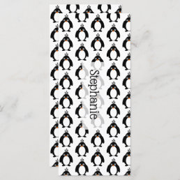 Penguins Design Bookmark