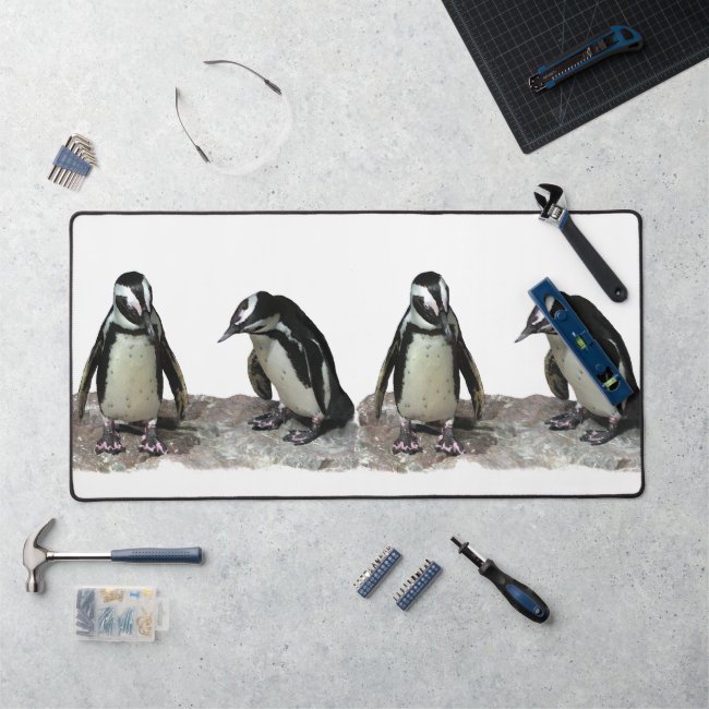 Penguins Desk Mat