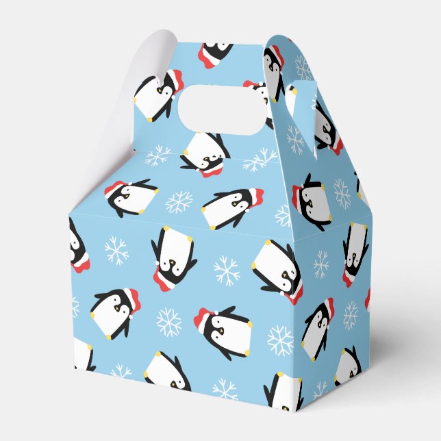 Penguins Favor Boxes (Front Side)