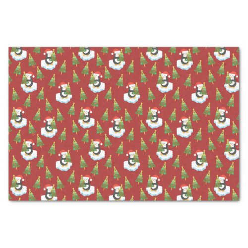 Penguins For Christmas  Tissue Paper